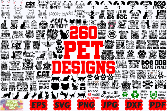 Download Pet SVG | Cat SVG | Dog SVG | Animal SVG - Cat Collection