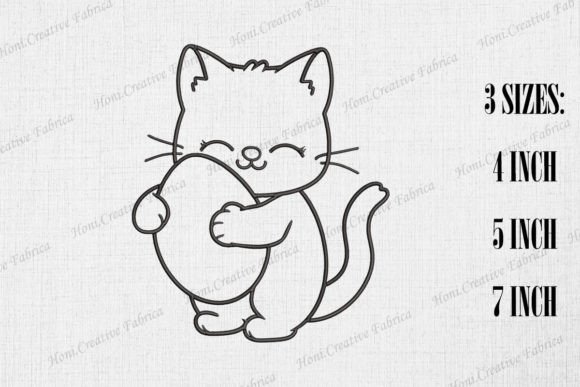 Download Cute Cat Hugging Easter Egg - Cat Collection