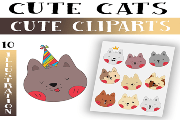 Download Cats Clipart PNG / Commercial Use - Cat Collection