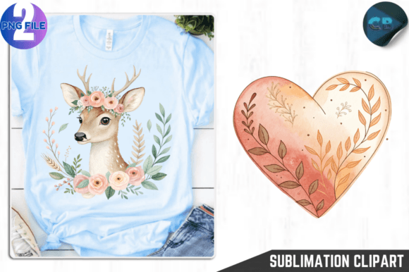 Download Boho Woodland Animals Clipart PNG - Animals clipart Collection