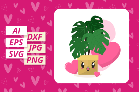 Download Valentine Indoors Plant Kawaii - Indoors Collection