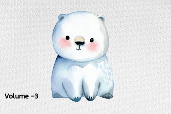 Download Watercolor Arctic Animals Clipart - Animals clipart Collection