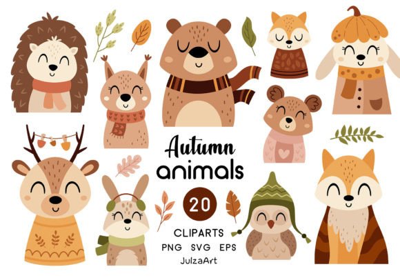 Download Autumn Animals Clipart, Fall Clipart - Animals clipart Collection