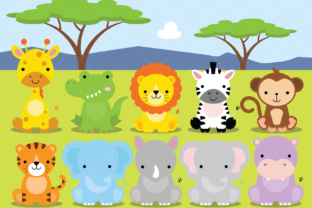 Download African Animals Clipart, Safari, Zoo - Animals clipart Collection